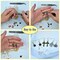 600Pcs Hypoallergenic Earring Hooks, Gold Earring Making Kit, with Earring Backs and Jump Rings for Jewelry Making (Gold)